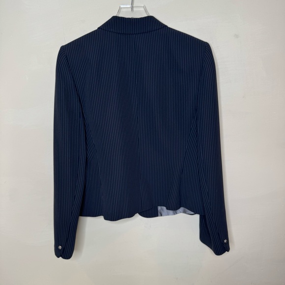 Tahari Arthur s. Levine Pinstripe Jacket size 12 - Picture 3 of 7
